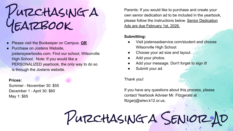 More Yearbook Info